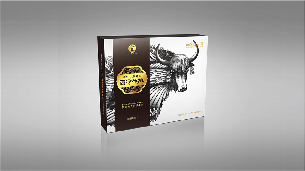 纳木错牛肉干包装设计